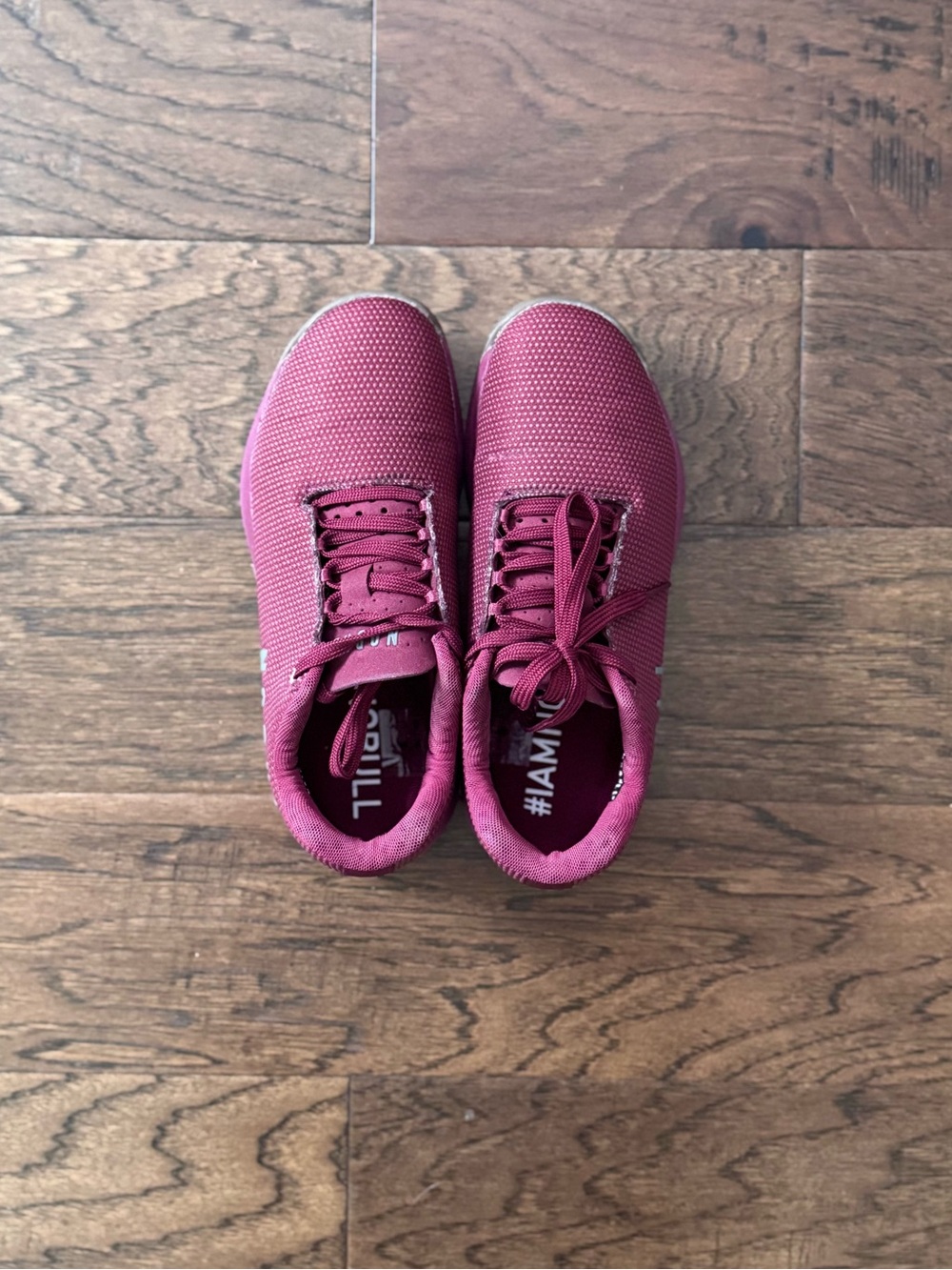 Nobull Outwork Edge Women’s CrossFit Trainers in Burgundy Gum Size 7 - Picture 3 of 6